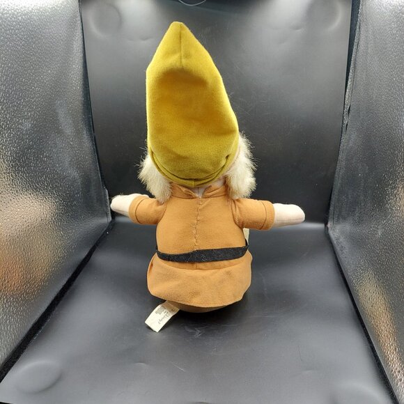 Vintage Walt Disney the 7 Seven Dwarfs "Happy" 10" Plush Doll Toy Factory - Picture 4 of 9